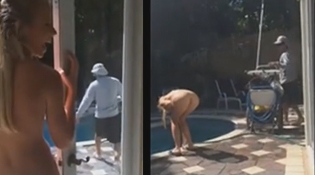 Trying To Fuck The Pool Boy