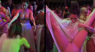 Exposed At The Party